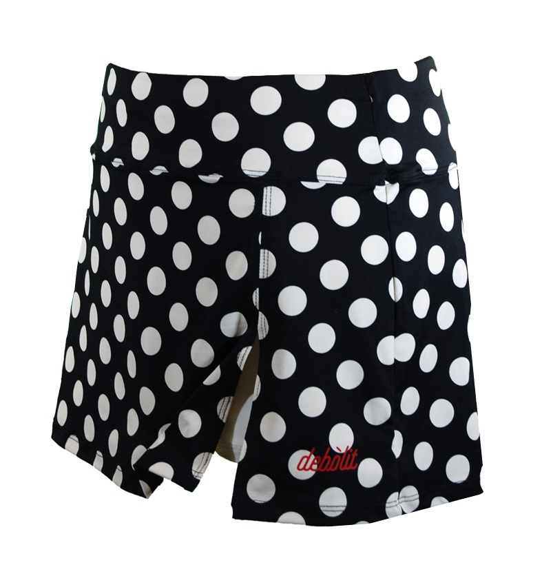 Falda ABIERTA TOPOS en NEGRO - Imagen 2