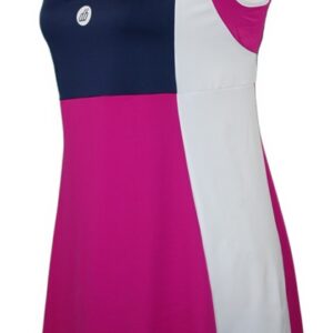 Vestido UNO con FUCSIA